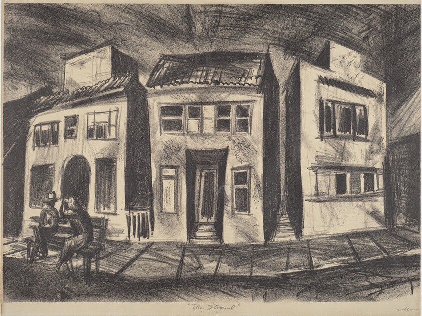 The Strand (center panel)