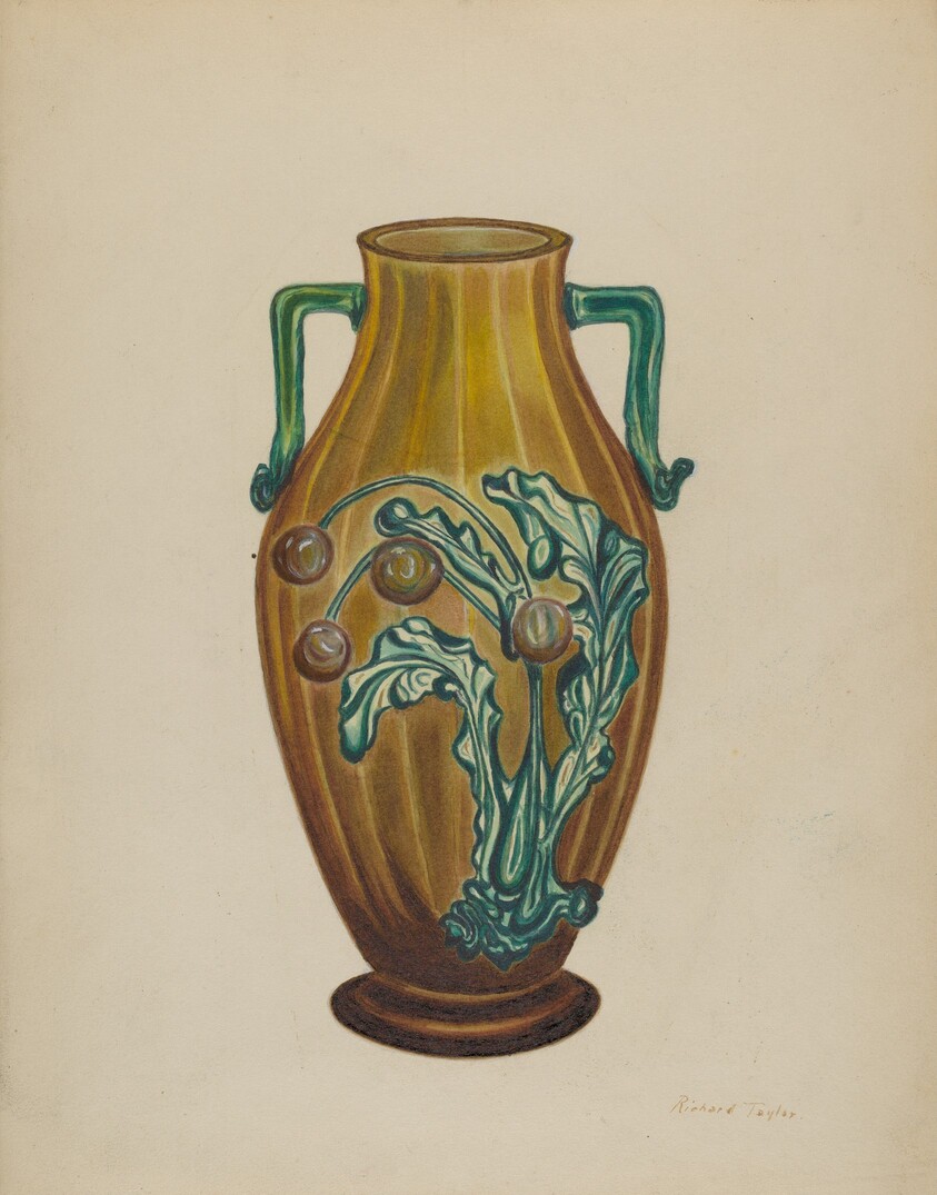 Amber Vase