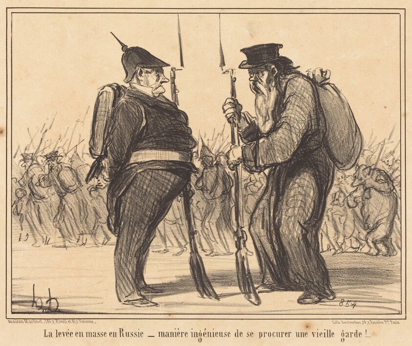 La Levée en masse en Russie...