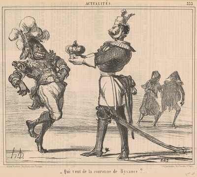 Qui veut de la couronne de Bysance?