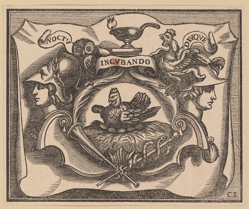 Vignette for the Title Page of C. Peregrino, Principes Hollandiae et Zelandiae