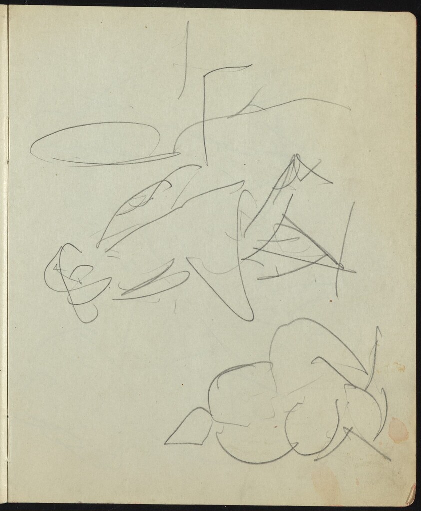 Dancers and Performers (Page from a Sketchbook)