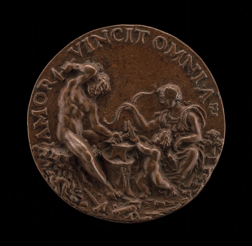 Vulcan Forging the Arrows of Cupid