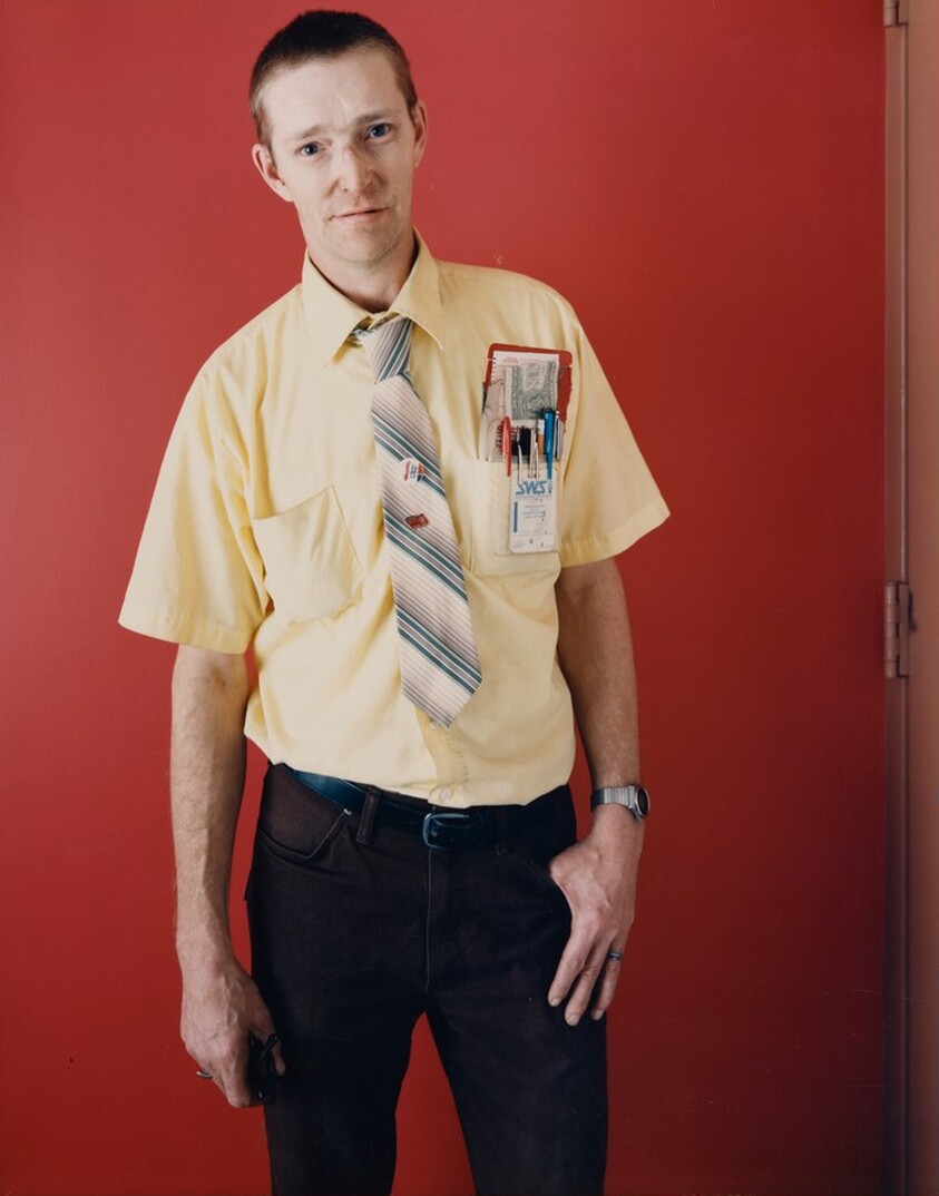 Man with Pocket Pens, Binghamton, New York