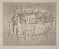 Bridge Over Canal, Amsterdam, John Marin, 1906
