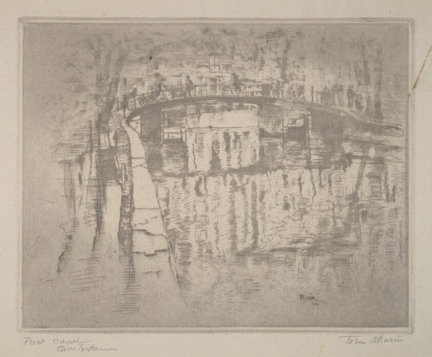 Bridge Over Canal, Amsterdam