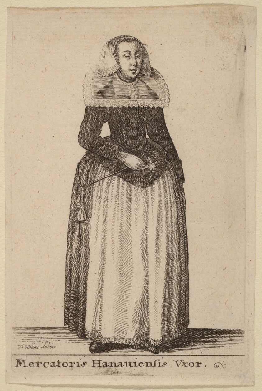 Mercantoris Hanauiensis Vxor