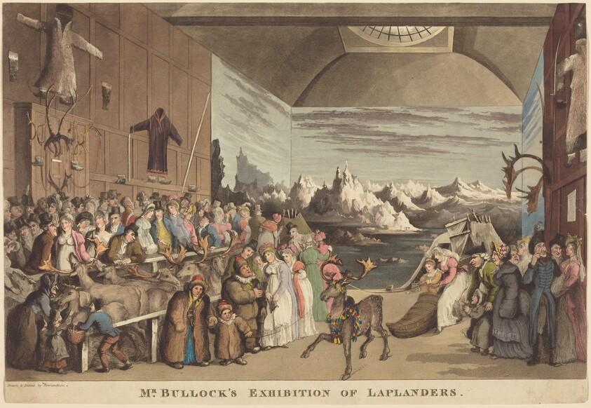 Mr. Bullock's Exhibition of Laplanders