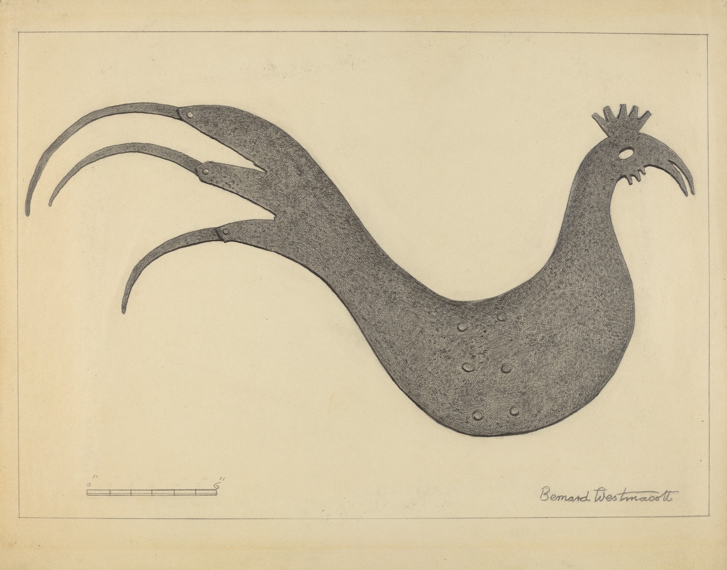 Weather Vane, Bernard Westmacott, 1935/1942