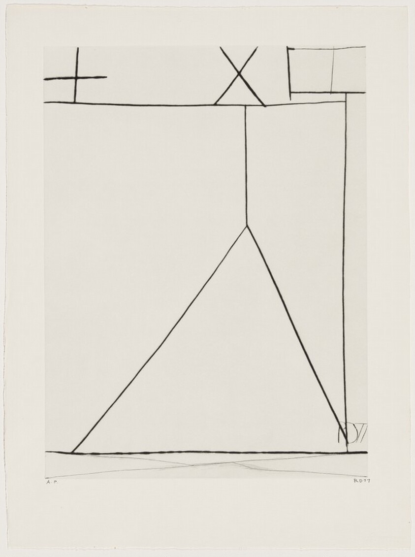 #3 from Nine Drypoints and Etchings [artist's proof]