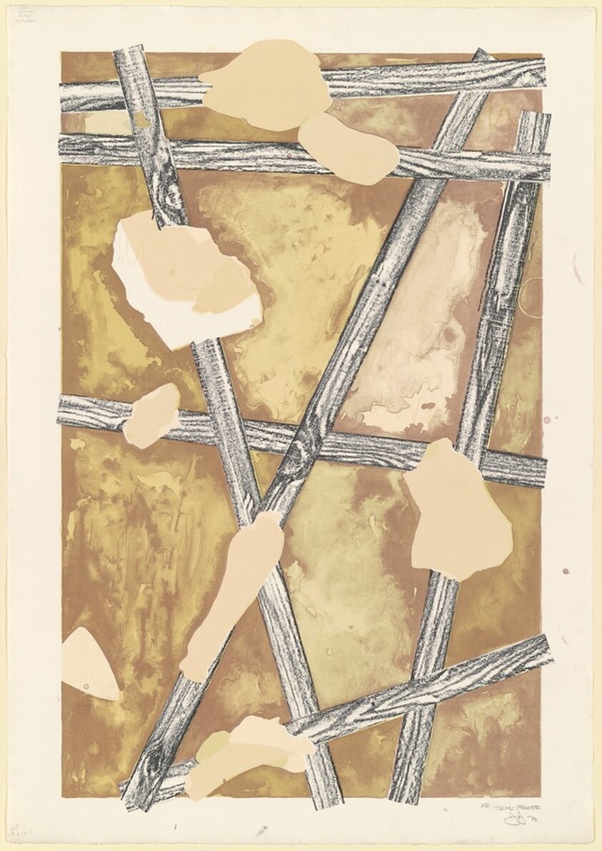 Four Panels from Untitled 1972 [D panel, trial proof 3]