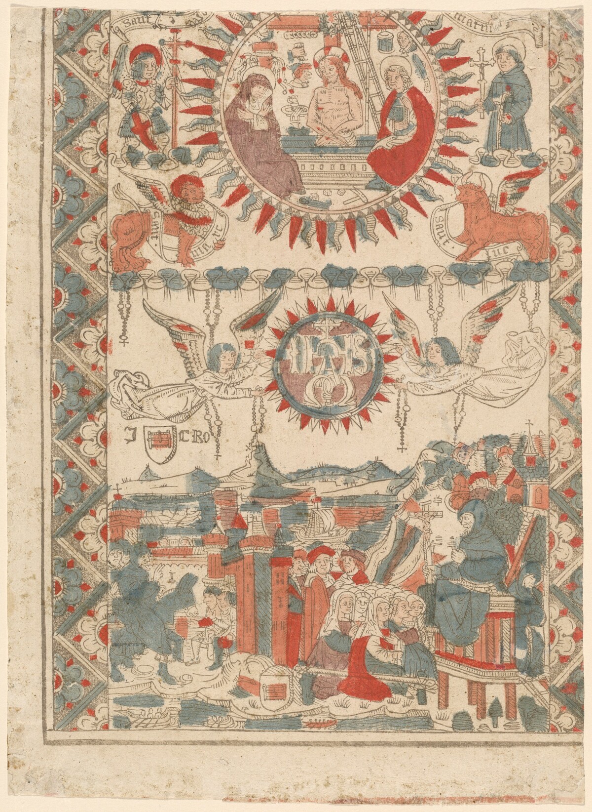 Saint Bonaventure Arriving and Preaching in Lyon