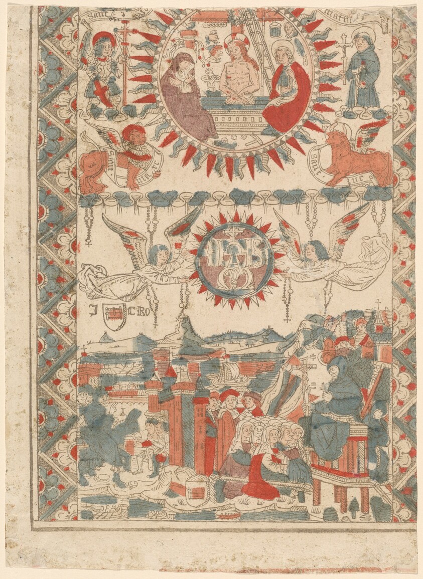 Saint Bonaventure Arriving and Preaching in Lyon