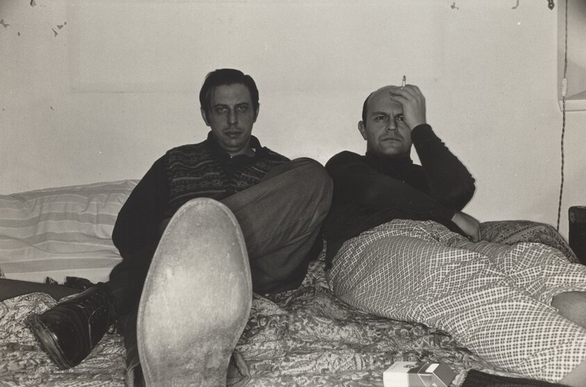 Self-Portrait with Jim Dine