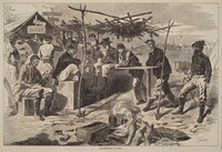 Thanksgiving in Camp, after Winslow Homer, published 1862