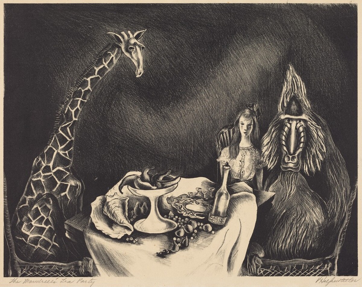 The Mandrill's Tea Party