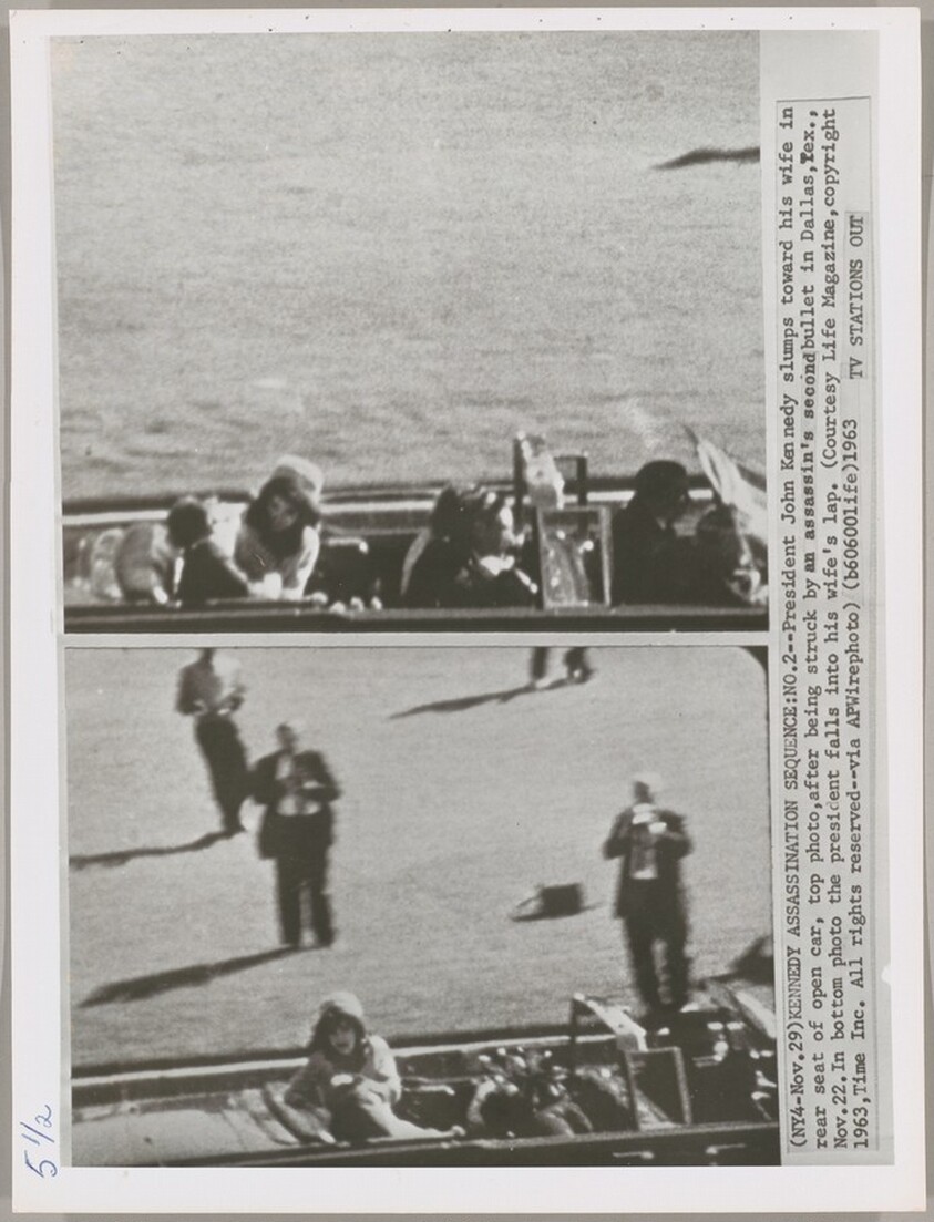 Title from caption on object: "Kennedy Assassination Sequence: No. 2"