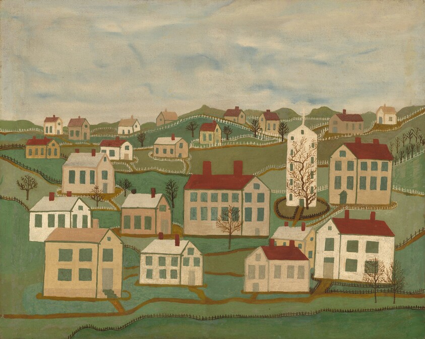 Twenty-two Houses and a Church