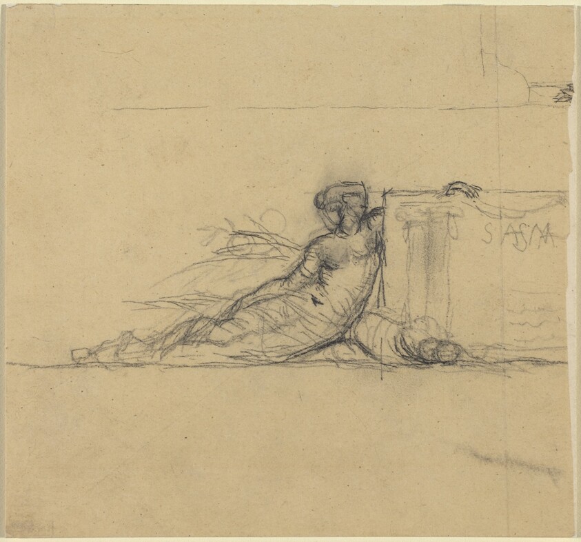 Seated Female Figure for "San Francisco"