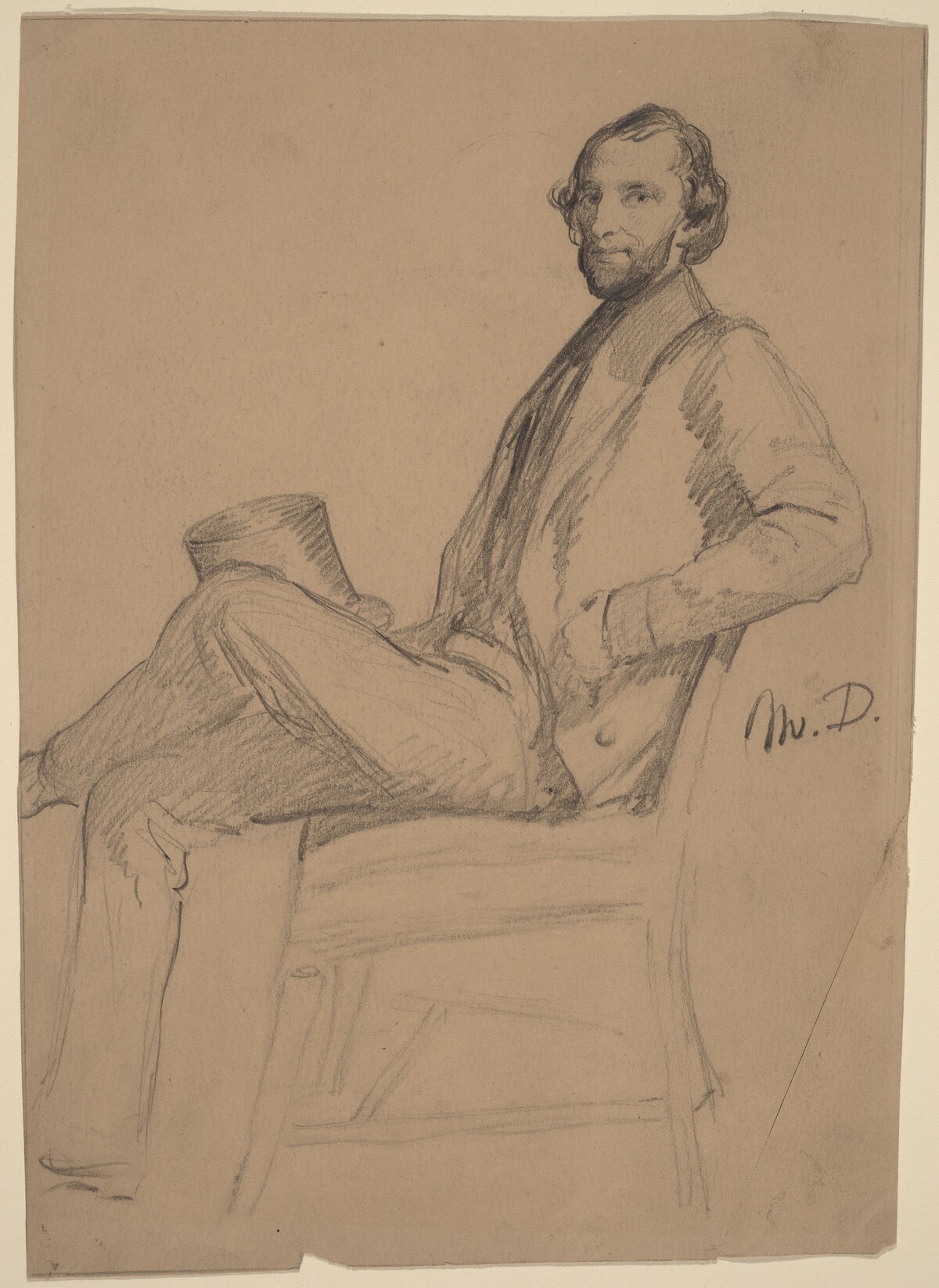 Seated Study of M.D.