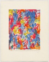 False Start I [working proof], Jasper Johns, 1962