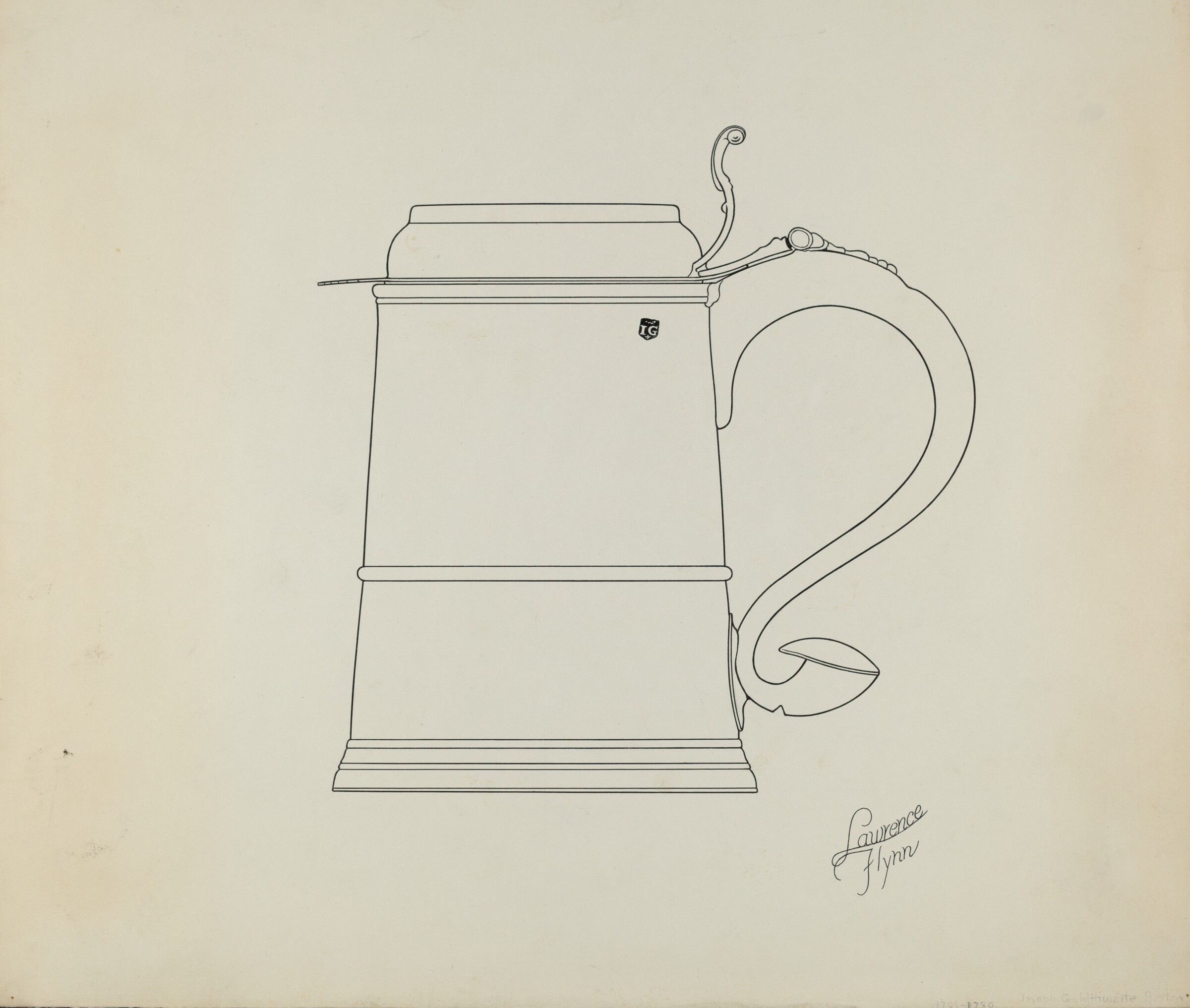 Silver Tankard, Lawrence Flynn, c. 1938