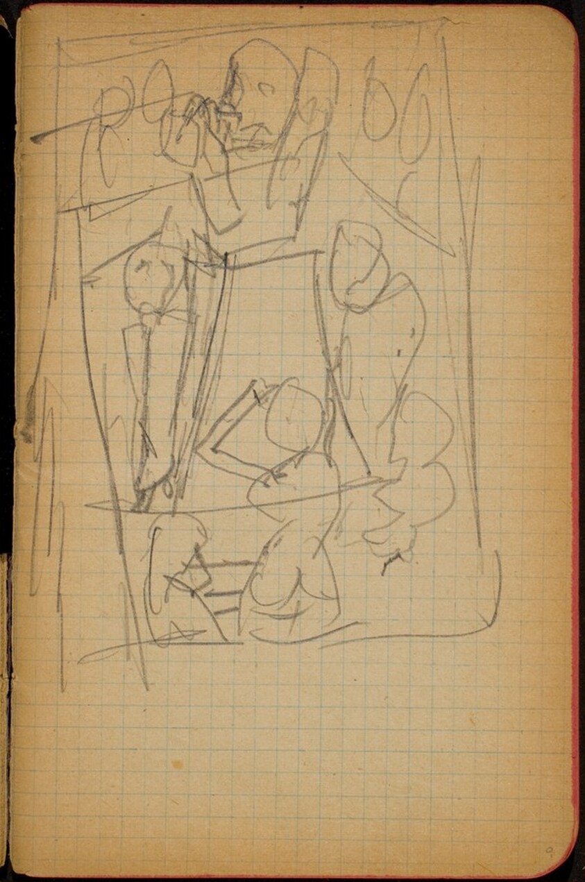 Mehrfigurige Kompositionsskizze (Figural Composition) [p. 9]