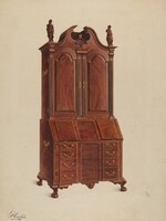Cabinet-top Desk, Ferdinand Cartier, 1937