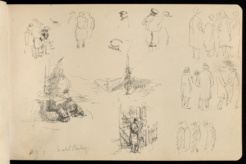 Isabel Bishop Early Sketchbook