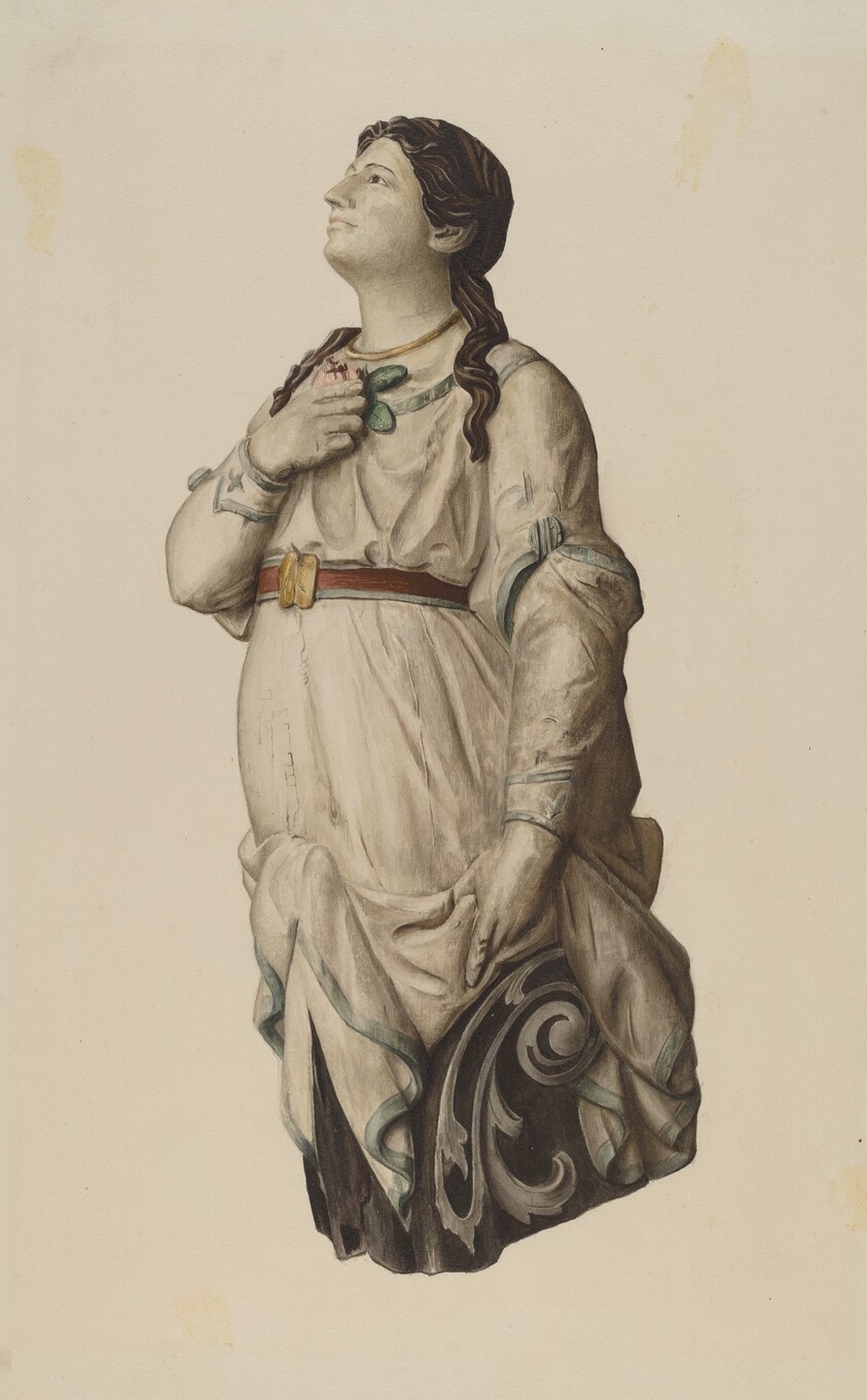 Figurehead from "Julia Lawrence"