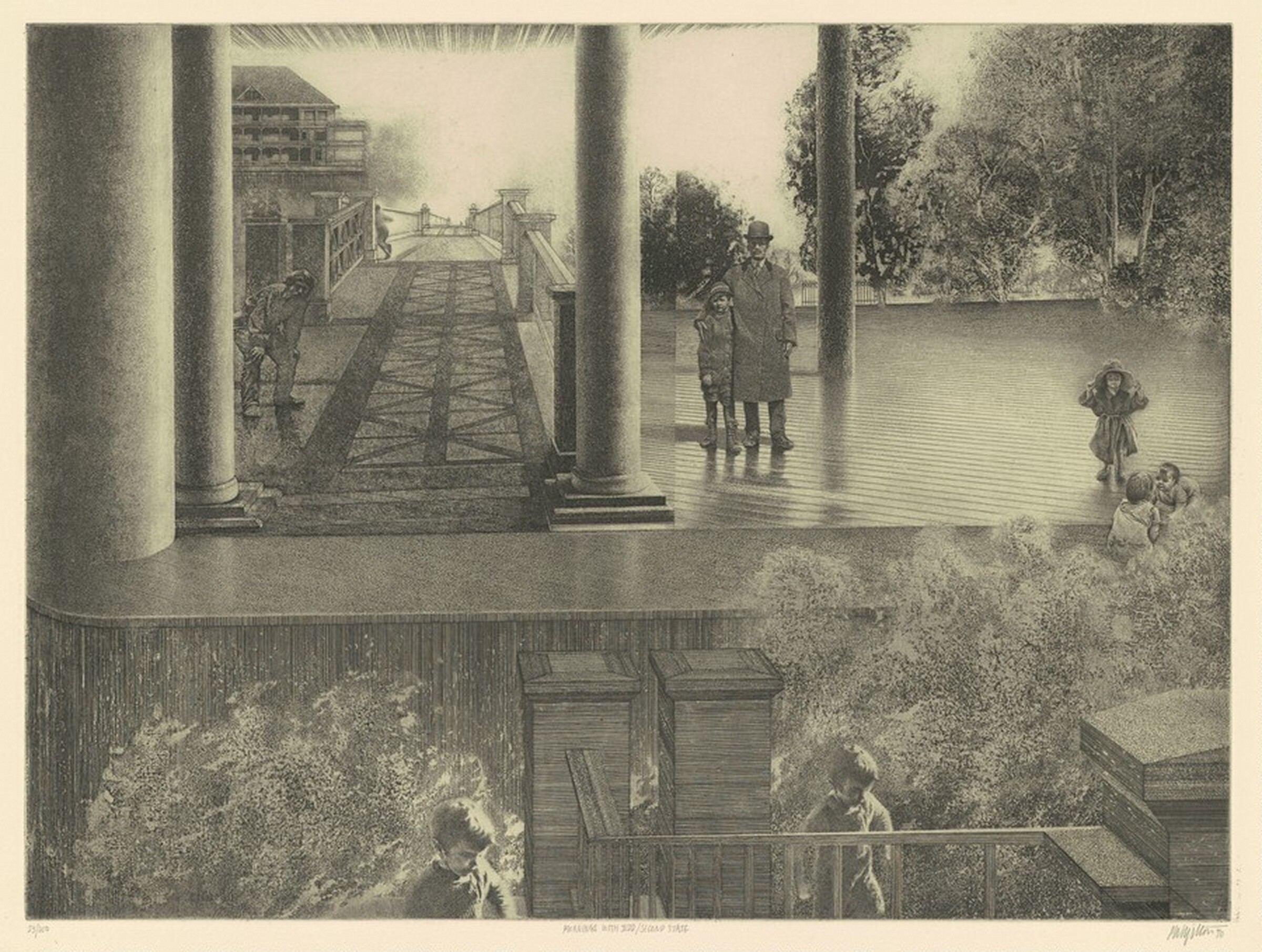 Mornings with Judd (Second State), Peter Milton, 1970