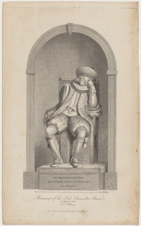 Monument of the Lord Chancellor Bacon, Saint Michael's Church