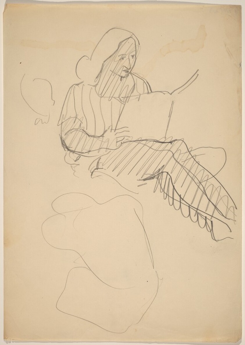 Seated Woman Reading