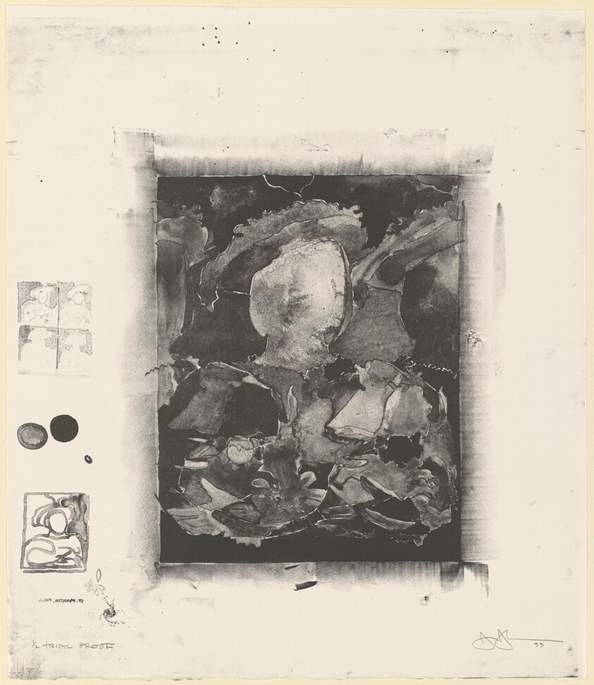 After Holbein (In Portfolio Artists against Torture) [trial proof]