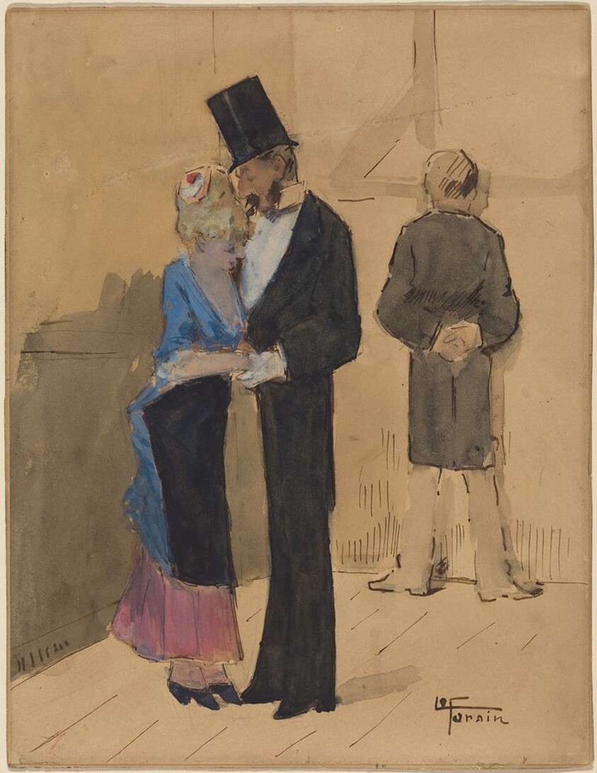 Dans les coulisses (Behind the Scenes)