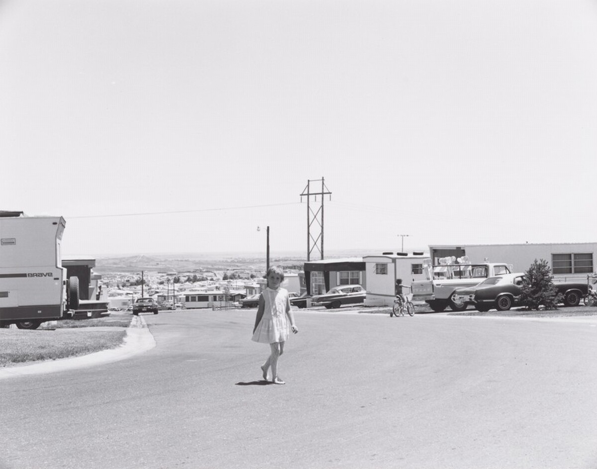 Mobile home park, north edge of Denver