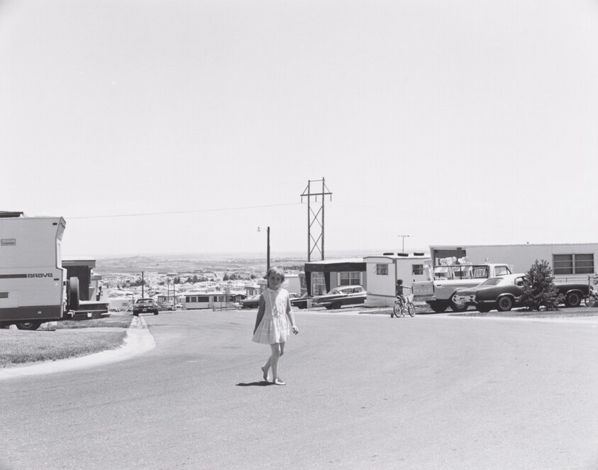 Mobile home park, north edge of Denver