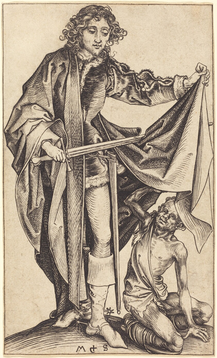 Saint Martin Dividing His Cloak