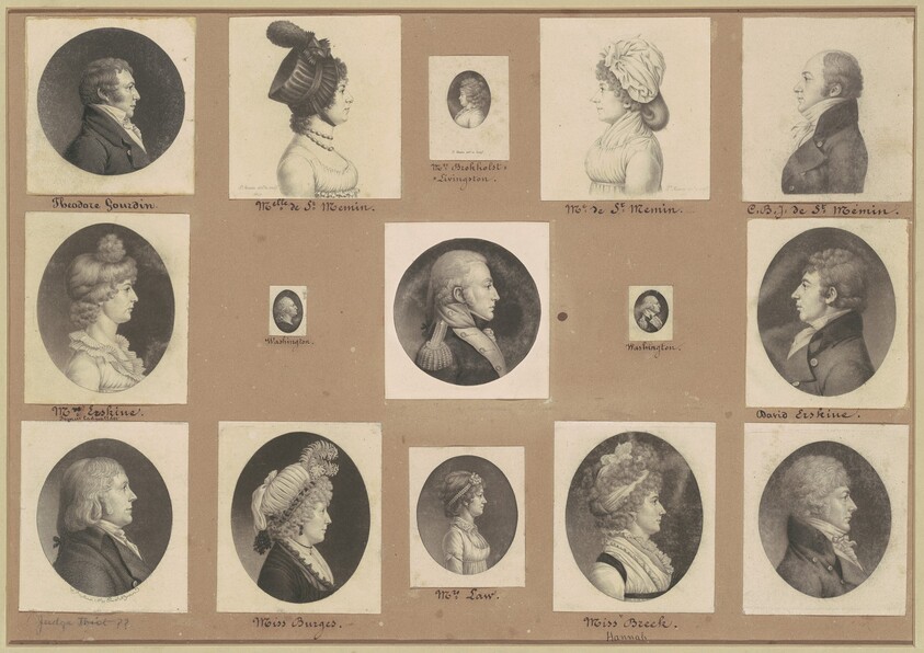 Saint-Mémin Collection of Portraits, Group 50