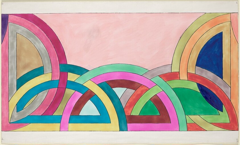 Study for Albany Mall [panel 3]