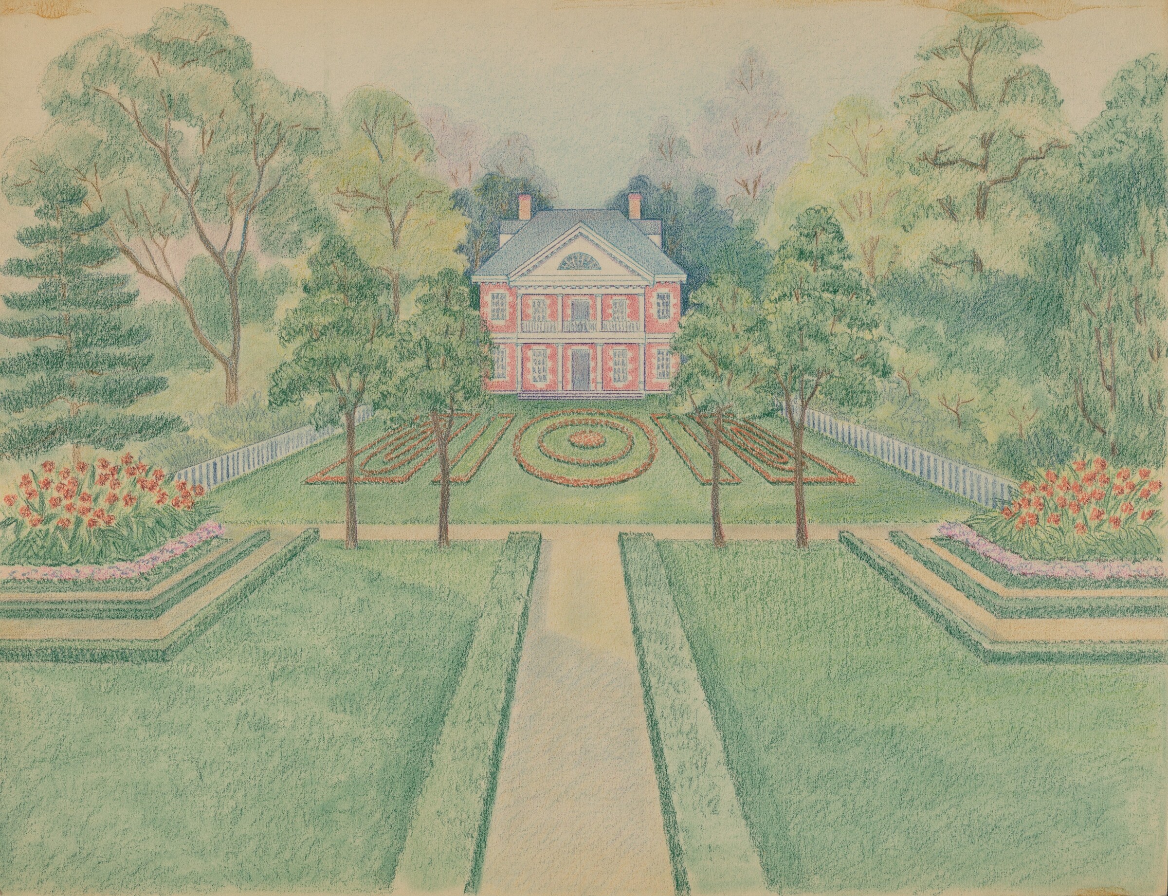 N.W. Stuyvesant Residence, Tabea Hosier, c. 1936