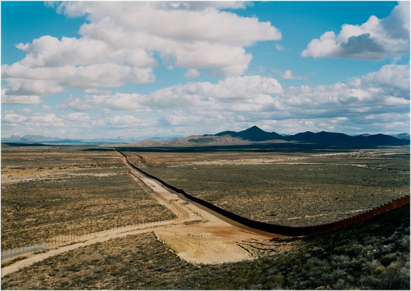 Untitled (Border Fence near Naco, AZ)