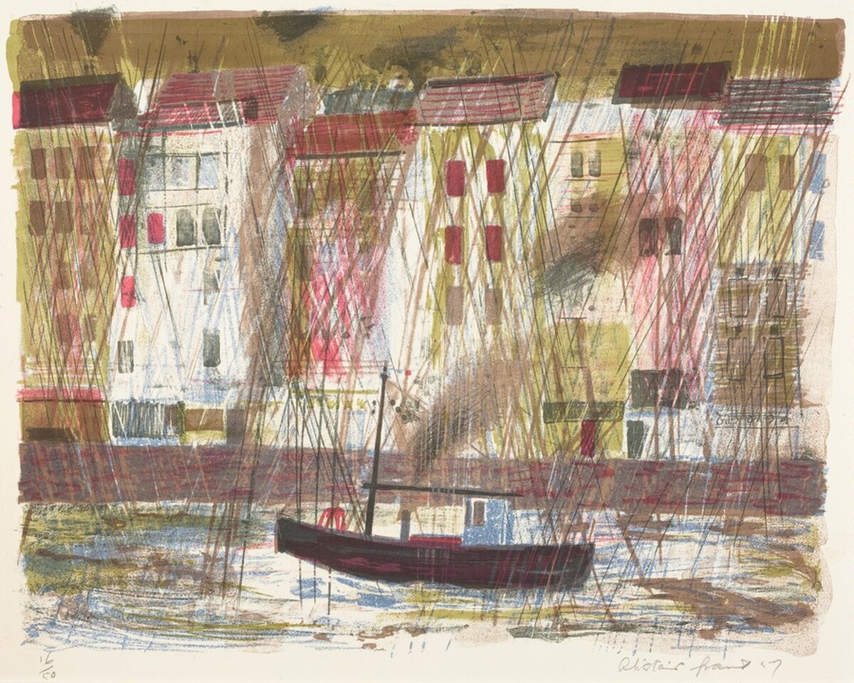 Rain at Honfleur