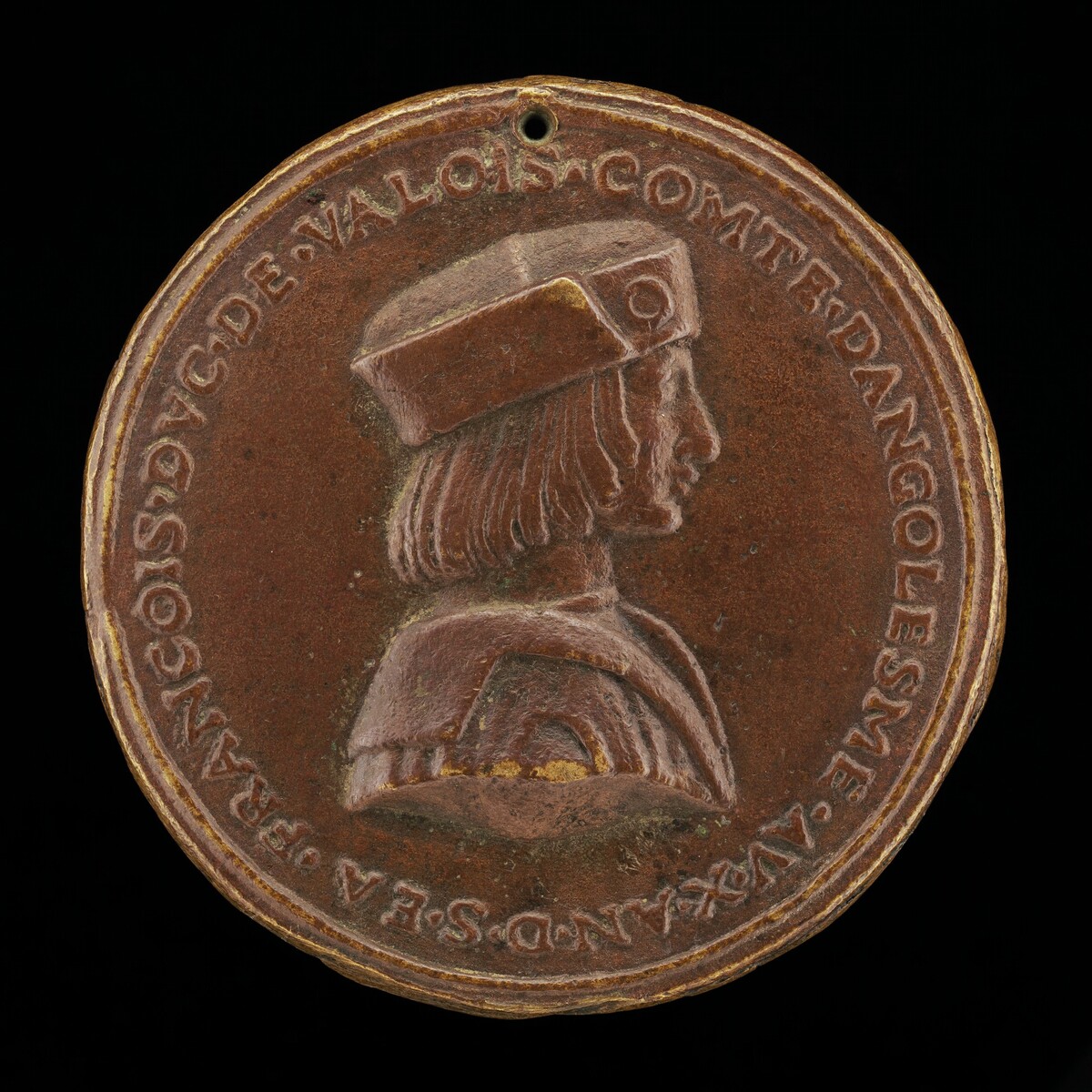 François, Duke of Valois, 1494-1547, afterwards François I, King of France 1515 [obverse]