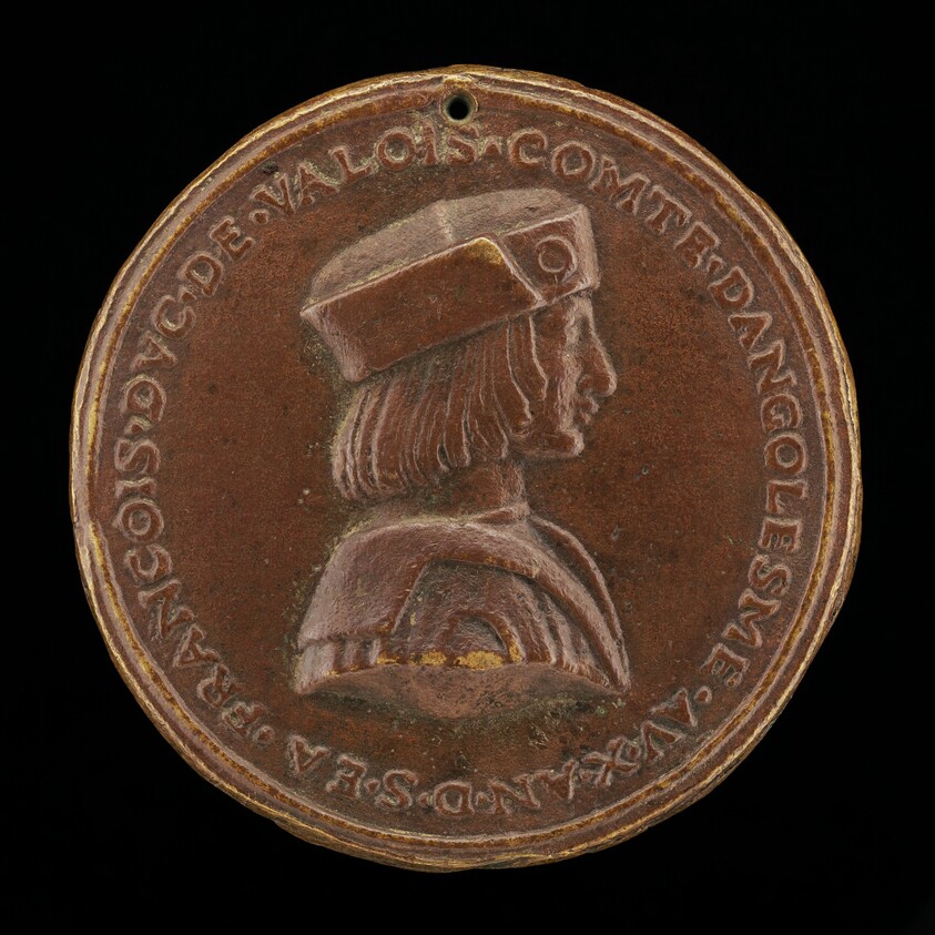 François, Duke of Valois, 1494-1547, afterwards François I, King of France 1515 [obverse]