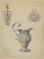 Silver Creamer, Simon Weiss, c. 1936