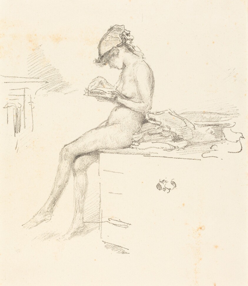 The Little Nude Model, Reading