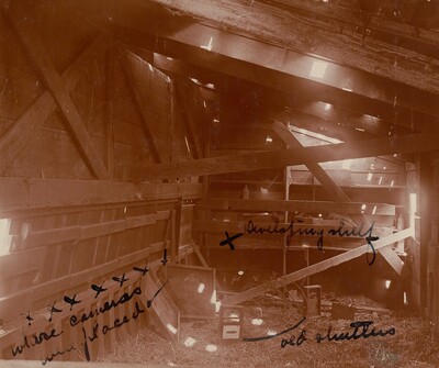 Interior of the Camera Shed at Leland Stanford's Horse Farm in Palo Alto