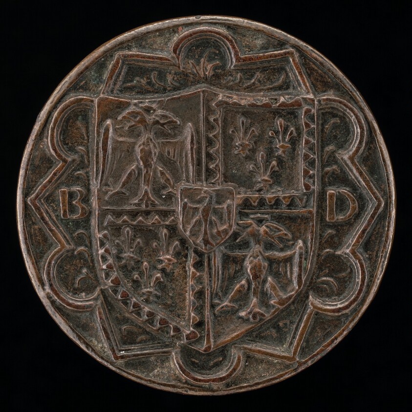 Shield of Este on Floriated Ground [reverse]