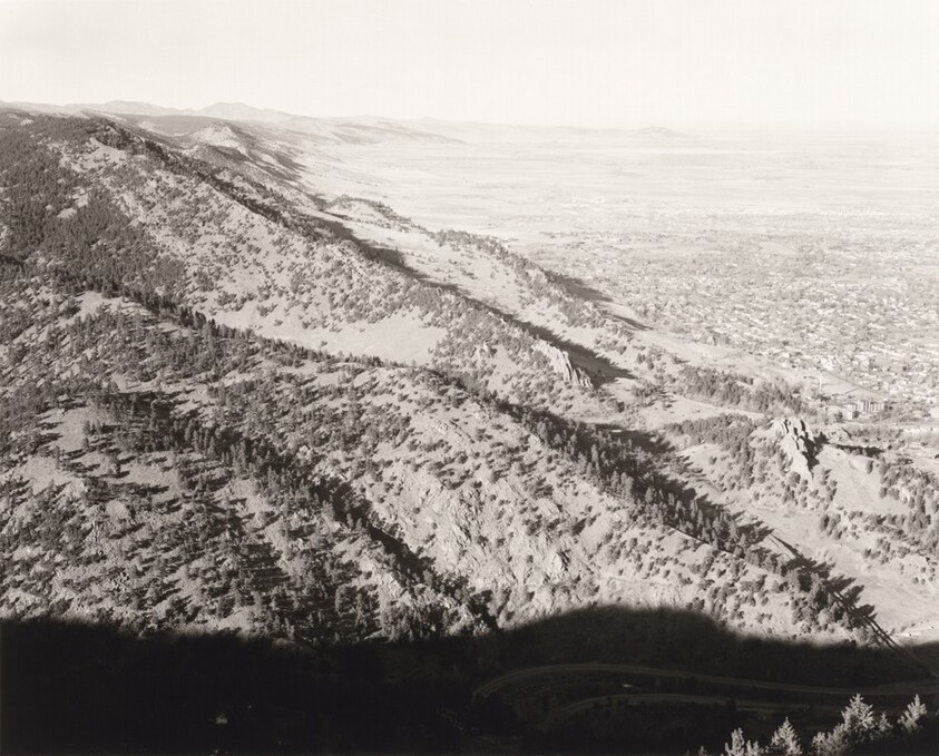 North from Flagstaff Mountain, Boulder County, Colorado